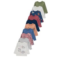 GX546: 10 Pack Dinosaur Long Sleeve Tops (2-3 Years)